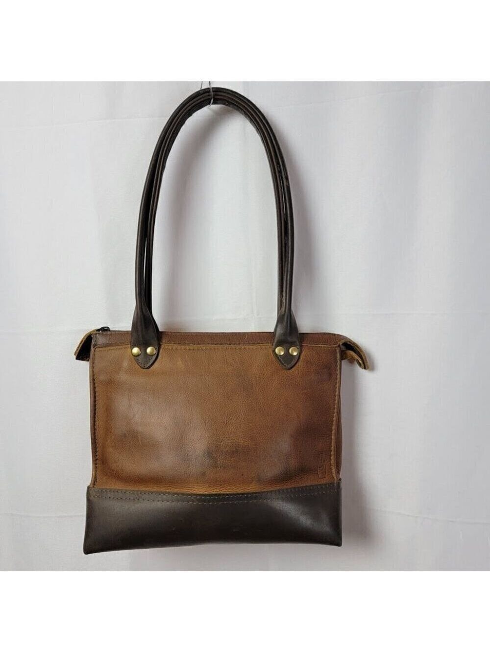 Open Hand Leather Goods Handmade Leather Tote - Gorgeous - Made to Last Lifetime - Picture 2 of 11